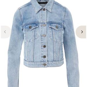 Veronica Beard Light Blue Jean Jacket